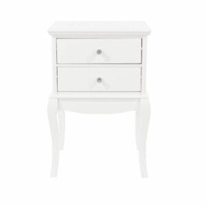 Options Mdf Lyon, 2 Drawer Bedside Cabinet
