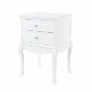 Options Mdf Lyon, 2 Drawer Bedside Cabinet