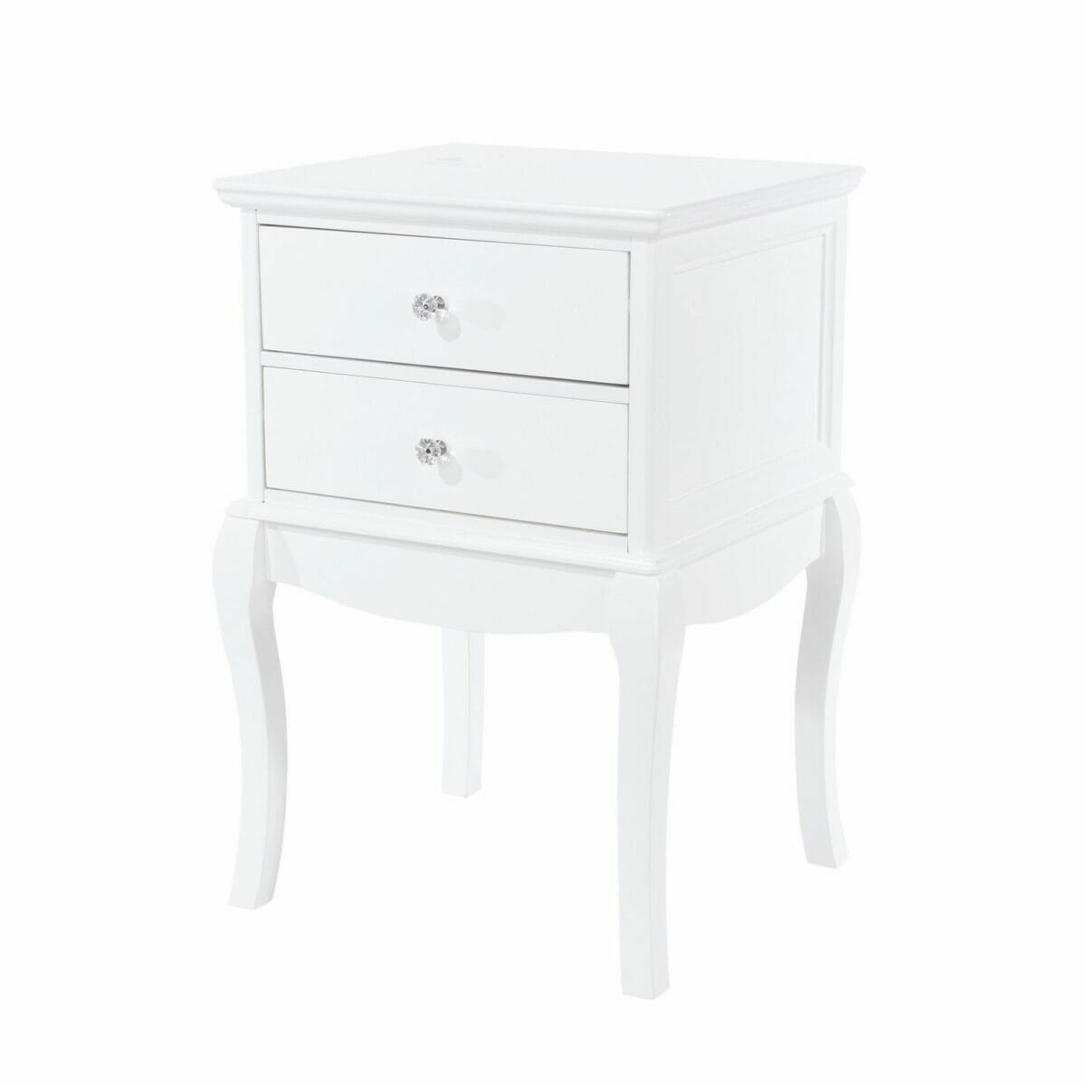 Options Mdf Lyon, 2 Drawer Bedside Cabinet