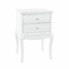 Options Mdf Lyon, 2 Drawer Bedside Cabinet