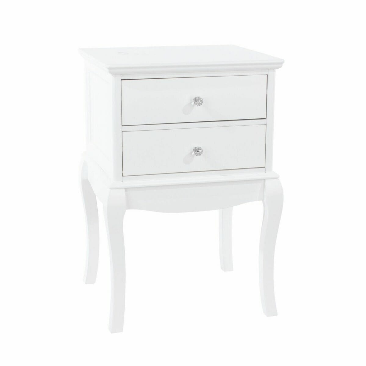Options Mdf Lyon, 2 Drawer Bedside Cabinet