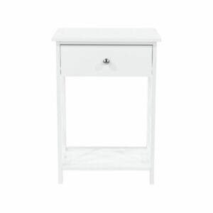 Options Mdf Vermont, 1 Drawer Bedside Cabinet
