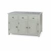 Nairn Softwood 3 Drawer Bedside Cabinet