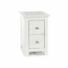 Stirling Softwood 2 Drawer Petite Bedside Cabinet
