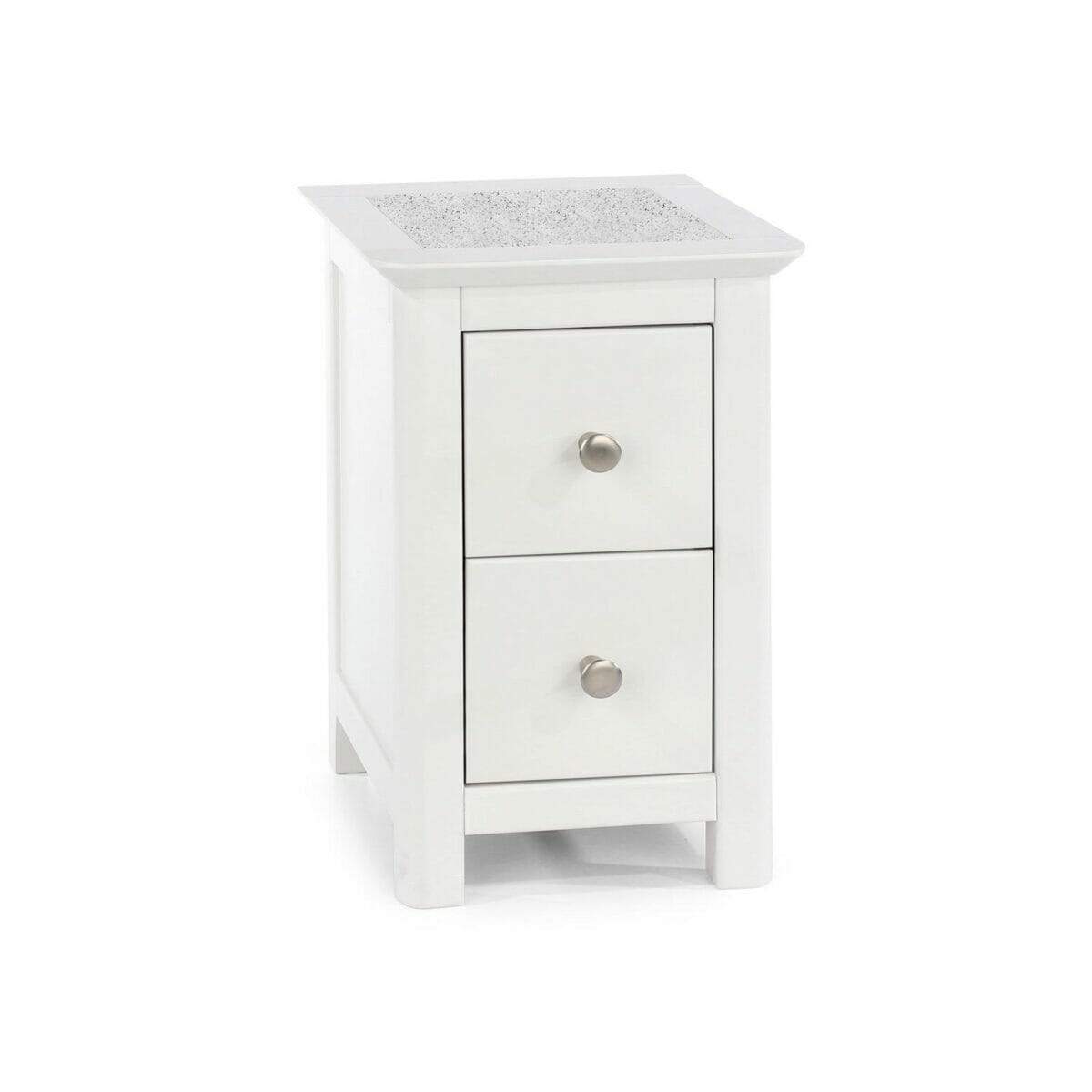 Stirling Softwood 2 Drawer Petite Bedside Cabinet