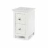 Stirling Softwood 2 Drawer Petite Bedside Cabinet
