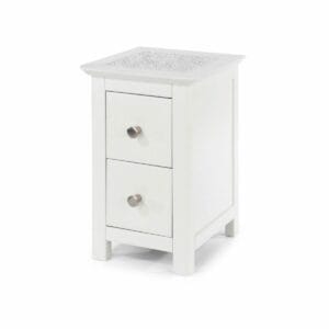 Stirling Softwood 2 Drawer Petite Bedside Cabinet