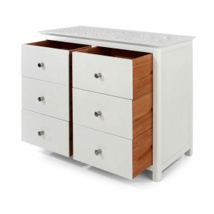 Stirling Softwood 3+3 Dr Wide Chest
