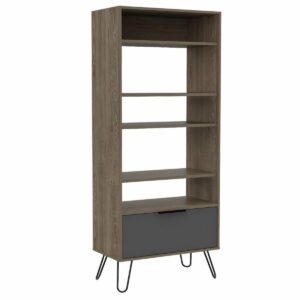 Vegas Melamine Display Bookcase With Door