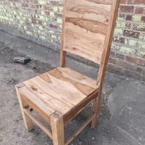 Zen Sheesham Dining Chairs x2