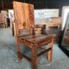 Cube Sheesham Rosewood Dining Chairs