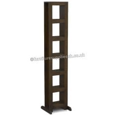 Dakota Dark Mango 6 Hole DVD Storage