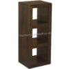 Dakota Dark Mango Triple Storage Cube