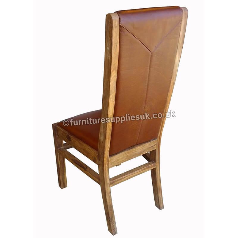 Divine Real Leather Dining Chairs X2 Red Brown Tan Solid Sheesham Wood Now On Furniture Supplies Uk Divine Real Leather Dining Chairs X2, Red Leather Dining Chairs Uk