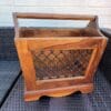 Jali Magazine Rack Sheesham