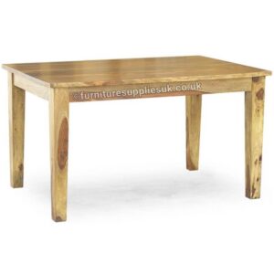 Jali Raj Sheesham Dining Table 135cm