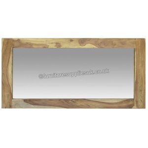 Sheesham Zen Wall Mirror Solid Wood 60x120cm