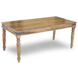 XL Jali Dining Table 200cm Sheesham Wood