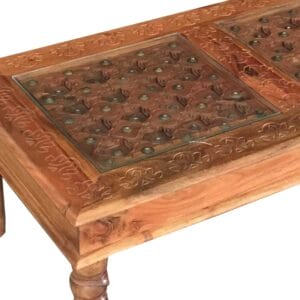 Traditional Acacia Coffee Table 110*60