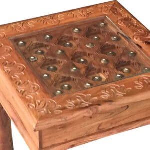 Traditional Acacia Side Table 45*45