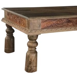 Traditional Mango & Sheesham Top Coffee Table