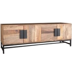 Agra Light Mango 4 Door Plasma TV Unit