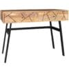Amar Retro Vintage Light Mango Console Table