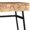 Amar Retro Vintage Light Mango Console Table