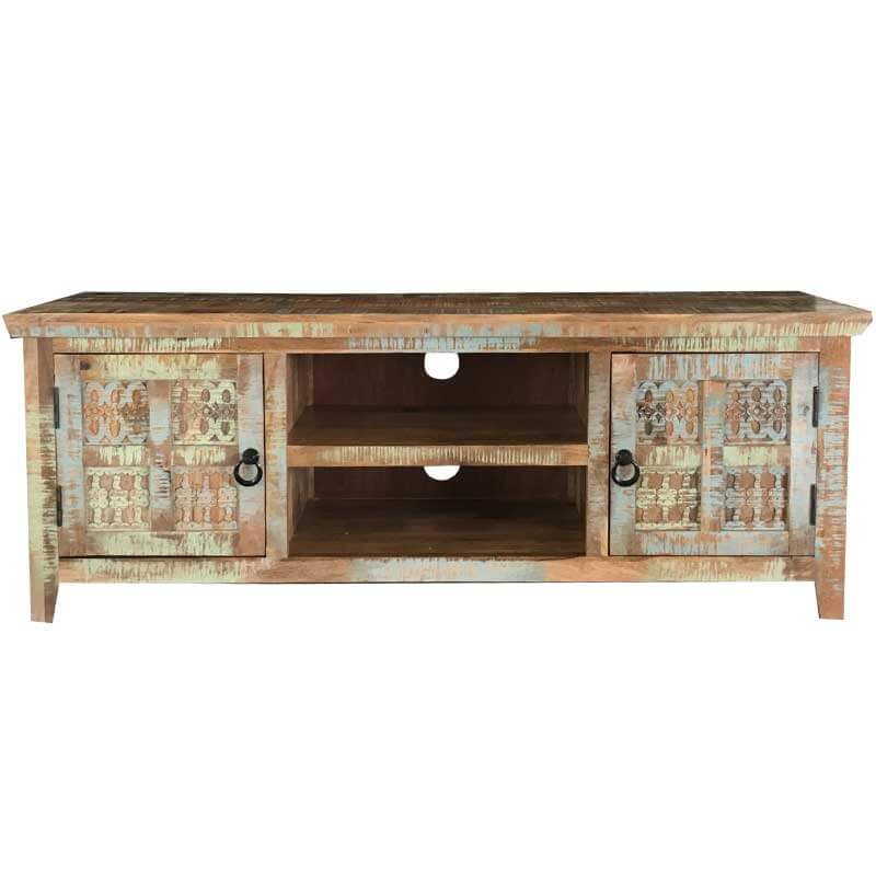 Aravali Media TV Unit Mango Wood