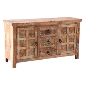 Aravali 3 Drawer 2 Door Sideboard Mango Wood