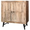 Buddha 2 Door Sideboard | Iron Base