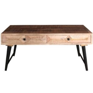 Buddha Coffee Table | Iron Base