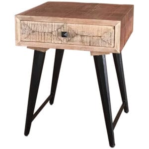 Buddha Side Table | Iron Base