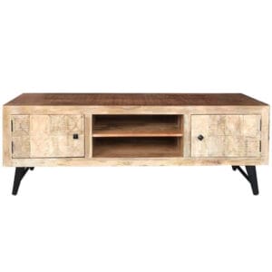 Buddha TV Cabinet | Iron Base