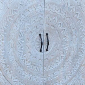 Chennai Tall Cabinet | Iron Base