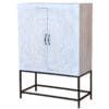 Chennai Tall Cabinet | Iron Base