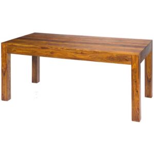 Cube Dining Table Sheesham Wood 175cm