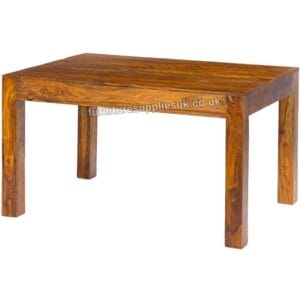 Cube Dining Table Sheesham Wood