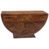 Cube Jaipur 6 Drawer Half Round Bowl Solid Sheesham Wood