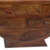 Cube Jaipur 6 Drawer Half Round Bowl Solid Sheesham Wood