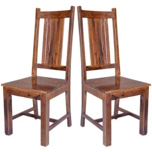 Cube Jaipur Dining Chair Solid Seat x1 Solid Sheesham Wood