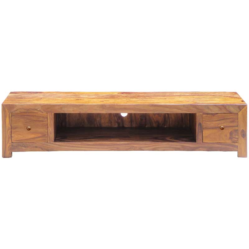 Cube Jaipur Large Plasma With Drawer Solid Sheesham Wood