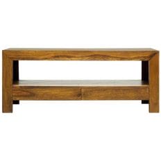 Cube Jaipur Plasma With Drawer Solid Sheesham Wood