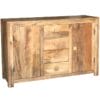 Dakota Light Mango 4 Drawer Sideboard