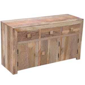 Light Dakota 3 Door 3 Drawer Sideboard