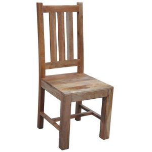 Light Dakota Chairs x2 Mango Wood