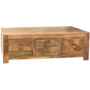 Light Dakota Coffee Table 6 Drawer