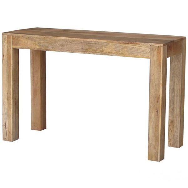 Light Dakota Console Table Mango Wood