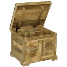 Light Dakota Ottoman Box (small)