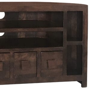 Dakota Corner TV Unit 104cm Mango Wood-1